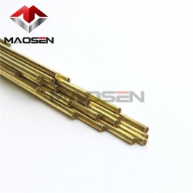 Brass Electrode Tubes 2-hole Dual Channel